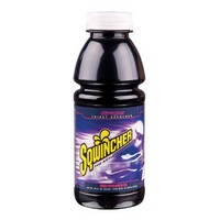 Sqwincher Corporation 030532-GR Sqwincher 20 Ounce Wide Mouth Ready To Drink Bottle Gridiron Grape Electrolyte Drink (24 Each Pe